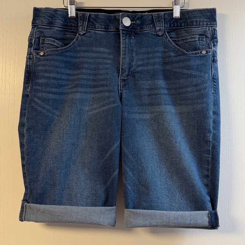 Women’s Democracy “Ab”solution Denim Bermuda Shorts
